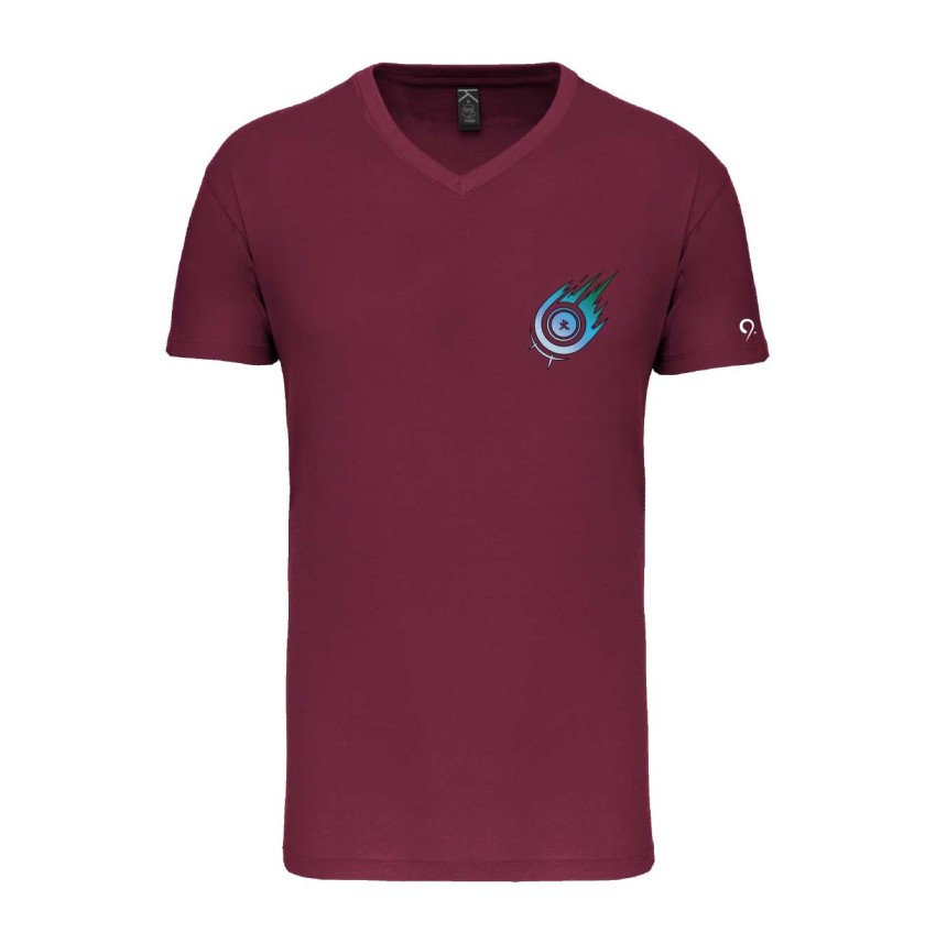 T-Shirt Bahason Wine Col V