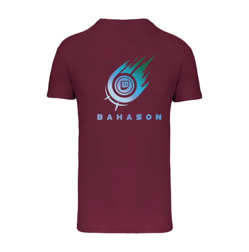 T-Shirt Bahason Wine Col Rond