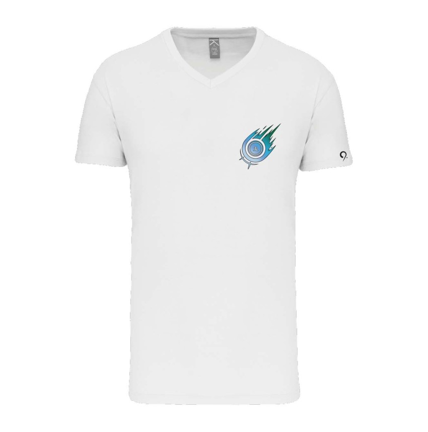 T-Shirt Bahason Blanc Col V