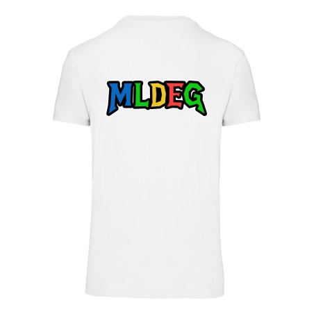 T-Shirt MLDEG blanc marquage dos