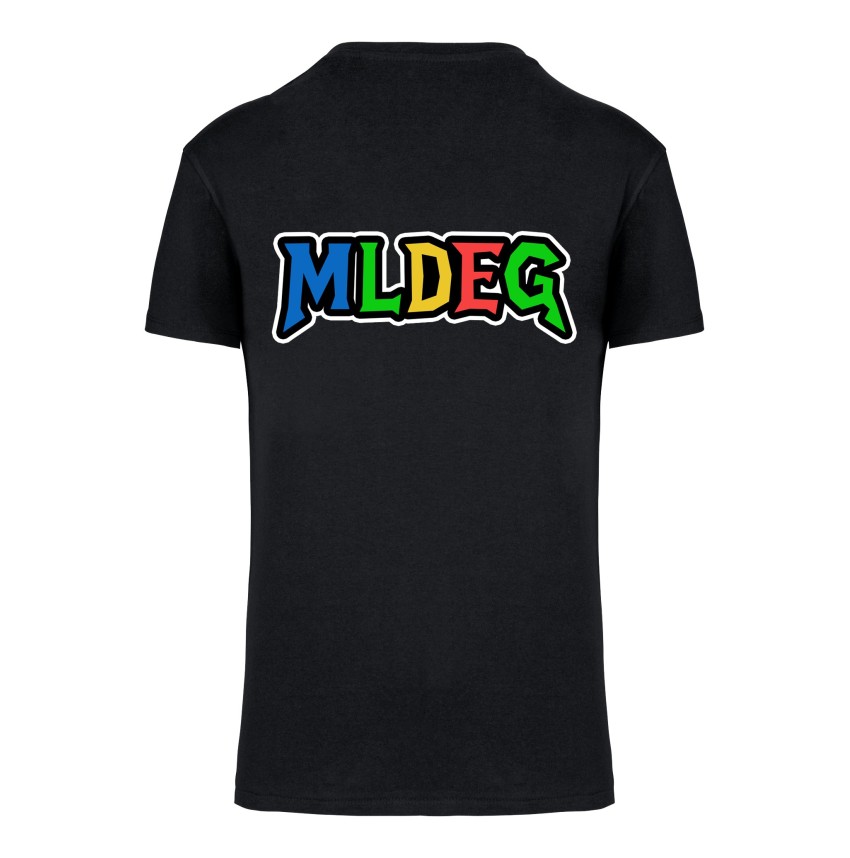 T-Shirt MLDEG noir marquage dos