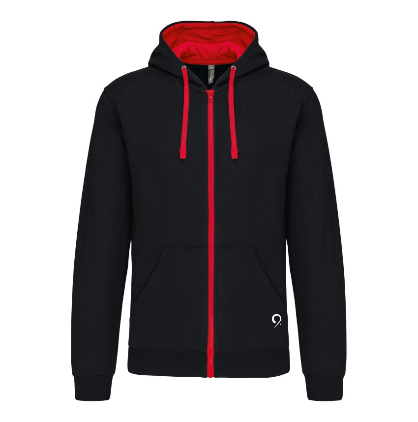 Veste Capuche MLDEG marquage dos