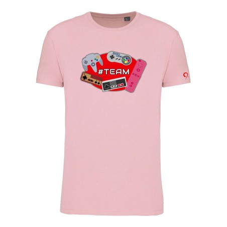 T-Shirt team Nintendo couleurs