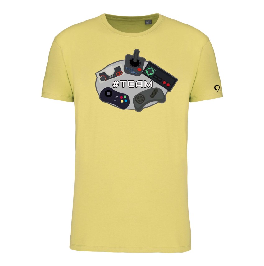 T-Shirt team Consoles inconnues couleurs "été"