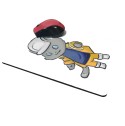 Tapis de souris fond Blanc