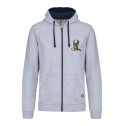 Veste capuche chat coeur